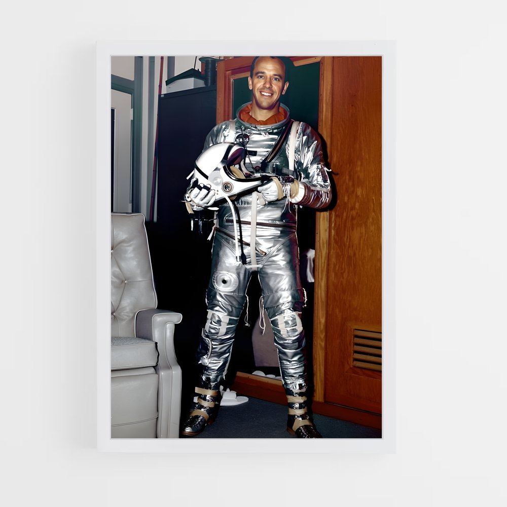 Poster L'Homme d'Argent – affiche Astronautes (vue 3)